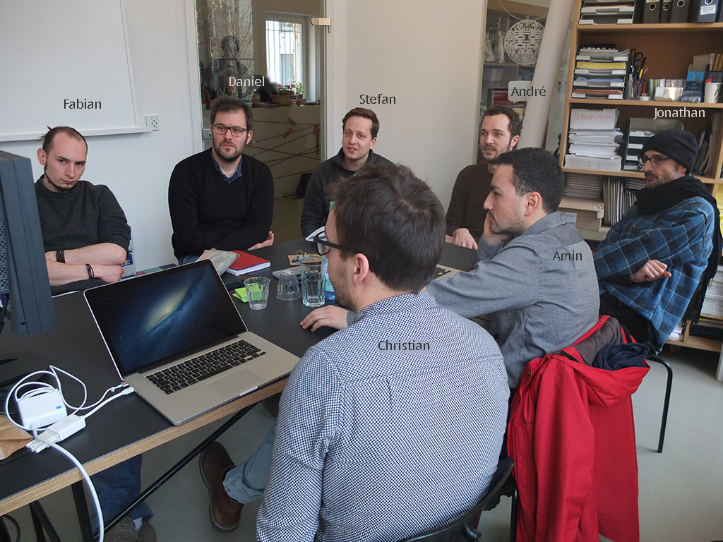 Fritzing Team branding meeting